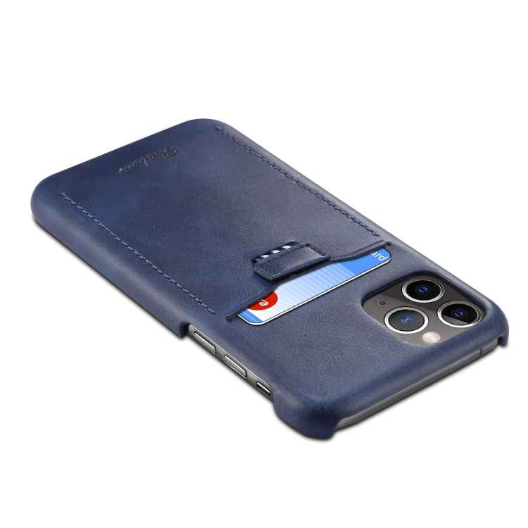 For iPhone 11 Pro peelcas Shockproof TPU + PU Protective Case with Card Slot