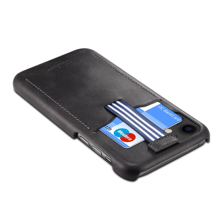 For iPhone 11 peelcas Shockproof TPU + PU Protective Case with Card Slot