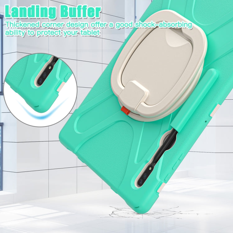 For Samsung Galaxy Tab S8 Ultra Silicone + PC Tablet Case