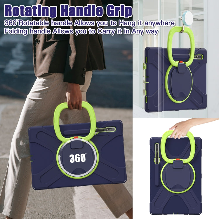 For Samsung Galaxy Tab S8 Ultra Silicone + PC Tablet Case