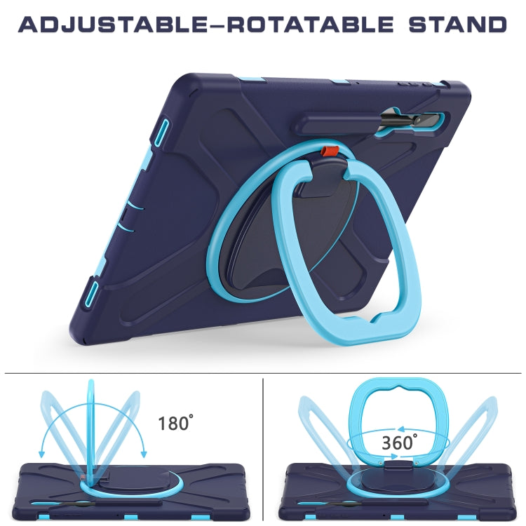 For Samsung Galaxy Tab S8 Ultra Silicone + PC Tablet Case