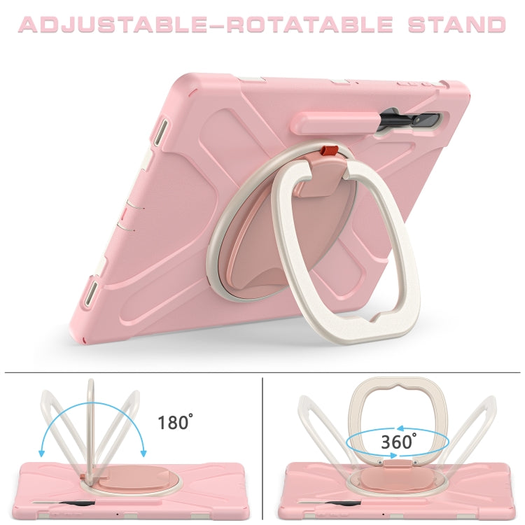 For Samsung Galaxy Tab S8 Ultra Silicone + PC Tablet Case