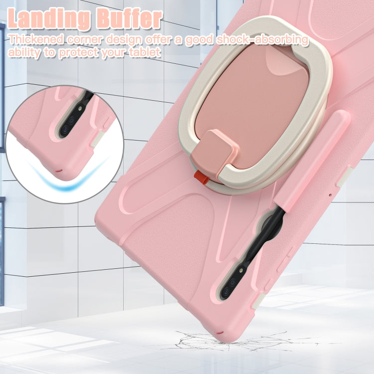 For Samsung Galaxy Tab S8 Ultra Silicone + PC Tablet Case