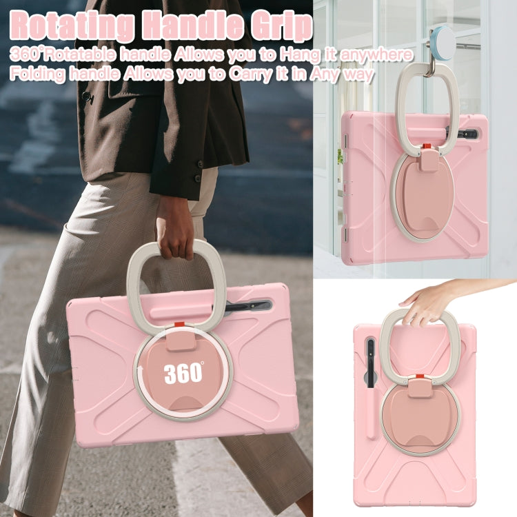 For Samsung Galaxy Tab S8 Ultra Silicone + PC Tablet Case