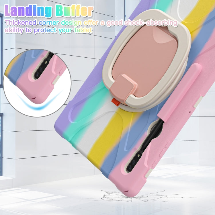 For Samsung Galaxy Tab S8 Ultra Silicone + PC Tablet Case