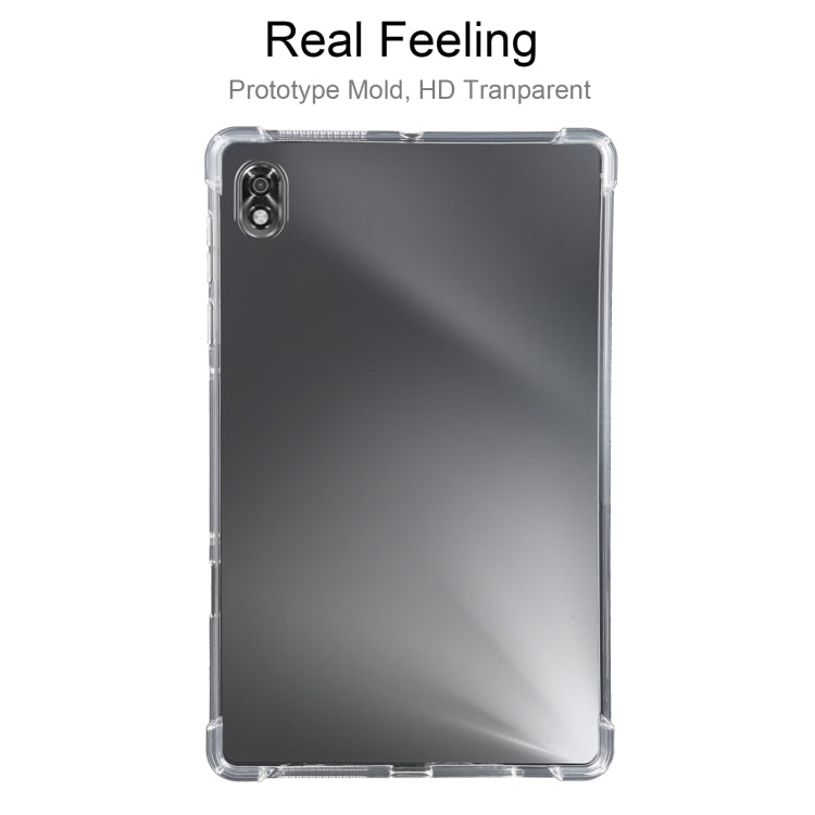 For Lenovo Legion Y700 0.75mm Four-corner Shockproof Transparent TPU Tablet Case