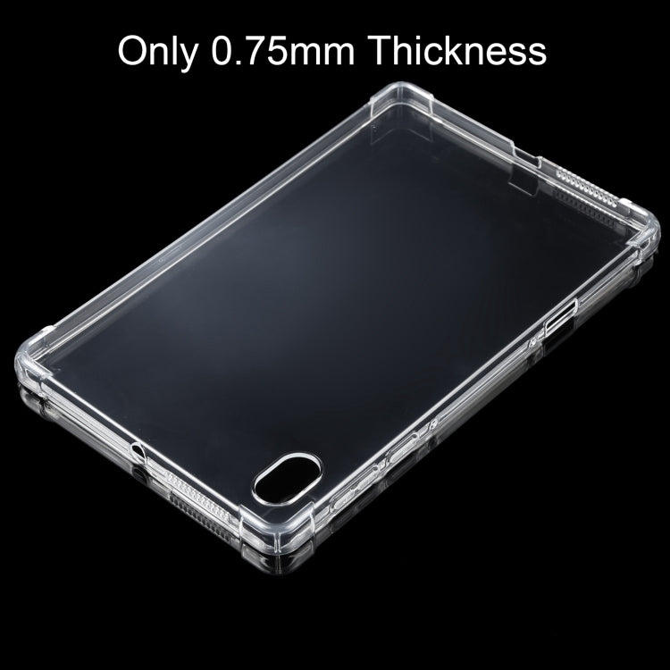 For Lenovo Legion Y700 0.75mm Four-corner Shockproof Transparent TPU Tablet Case