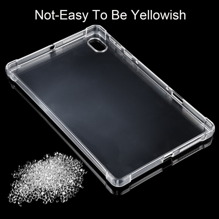 For Lenovo Legion Y700 0.75mm Four-corner Shockproof Transparent TPU Tablet Case