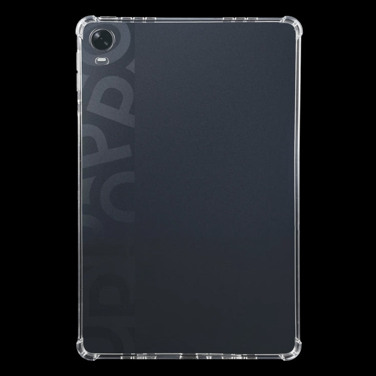For OPPO Pad 0.75mm Four-corner Shockproof Transparent TPU Tablet Case