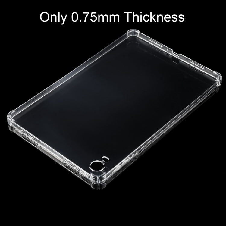For OPPO Pad 0.75mm Four-corner Shockproof Transparent TPU Tablet Case
