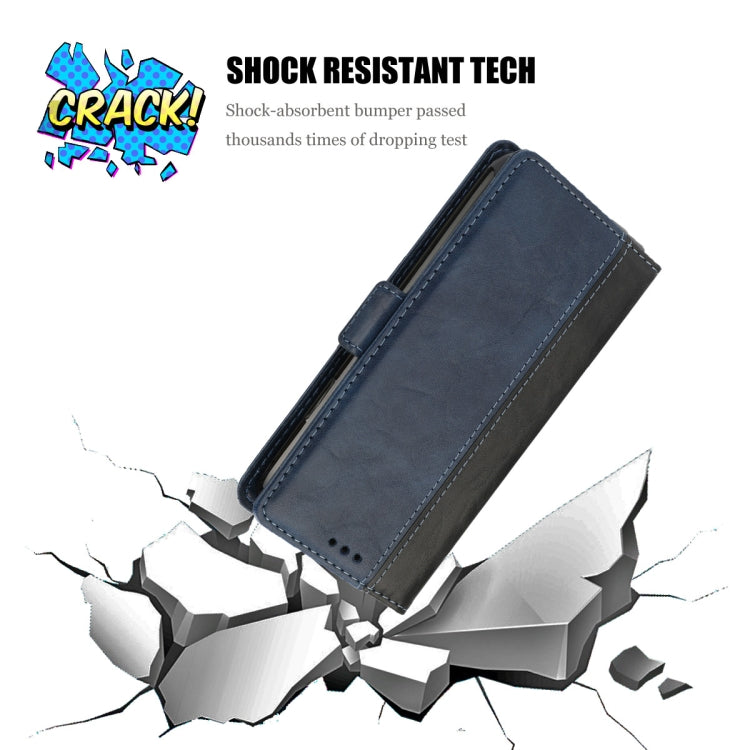 For iPhone 11 Retro Texture Contrast Color Splicing Horizontal Flip TPU + PU Leather Case with Card Slots & Holder & Wallet