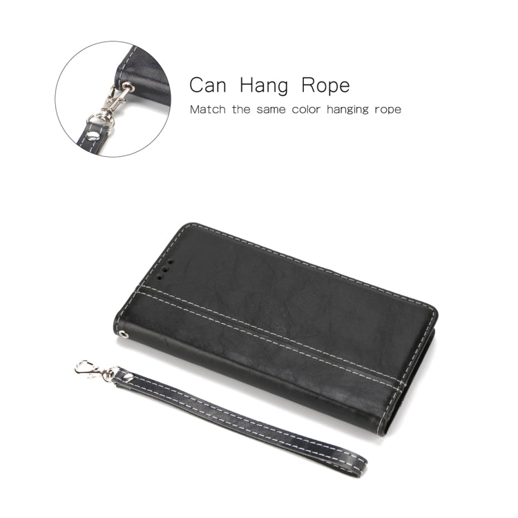 For iPhone 11 Pro Retro Texture Contrast Color Splicing Horizontal Flip TPU + PU Leather Case with Card Slots & Holder & Wallet