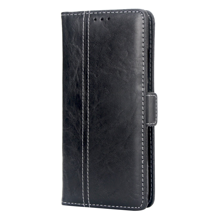 For Xiaomi Redmi Note 7 Retro Texture Contrast Color Splicing Horizontal Flip TPU + PU Leather Case with Card Slots & Holder & Wallet