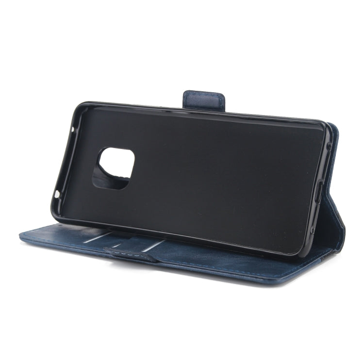 For Huawei Mate 20 Pro Retro Texture Contrast Color Splicing Horizontal Flip TPU + PU Leather Case with Card Slots & Holder & Wallet