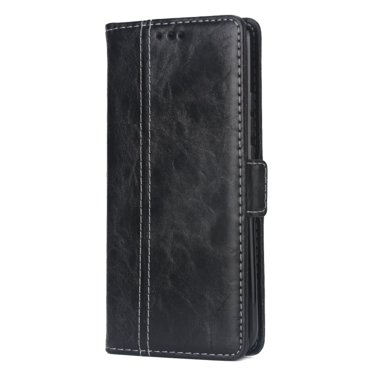 For Huawei Mate 20 Lite Retro Texture Contrast Color Splicing Horizontal Flip TPU + PU Leather Case with Card Slots & Holder & Wallet