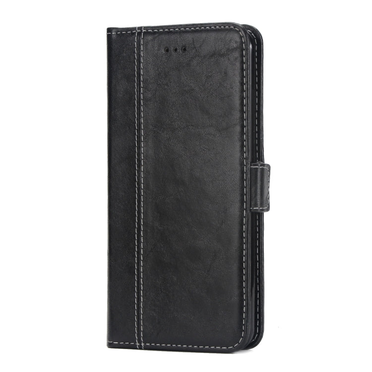 For Huawei P20 Retro Texture Contrast Color Splicing Horizontal Flip TPU + PU Leather Case with Card Slots & Holder & Wallet