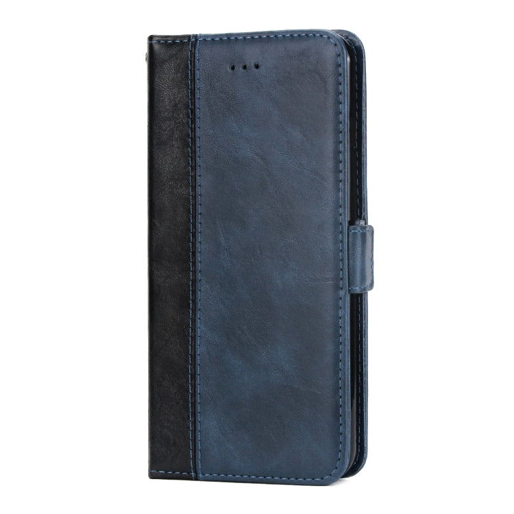 For Huawei P20 Retro Texture Contrast Color Splicing Horizontal Flip TPU + PU Leather Case with Card Slots & Holder & Wallet