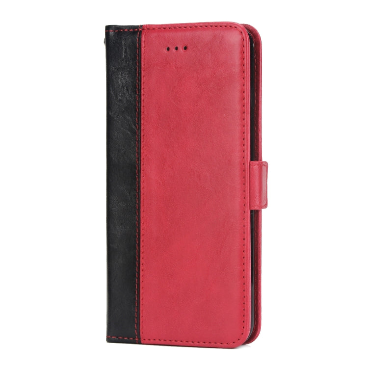 For Huawei P20 Lite / nova 3e Retro Texture Contrast Color Splicing Horizontal Flip TPU + PU Leather Case with Card Slots & Holder & Wallet