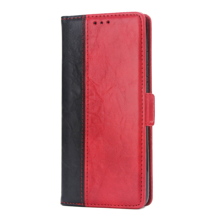 For Huawei P30 Pro Retro Texture Contrast Color Splicing Horizontal Flip TPU + PU Leather Case with Card Slots & Holder & Wallet
