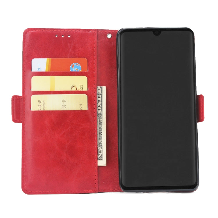 For Huawei P30 Pro Retro Texture Contrast Color Splicing Horizontal Flip TPU + PU Leather Case with Card Slots & Holder & Wallet