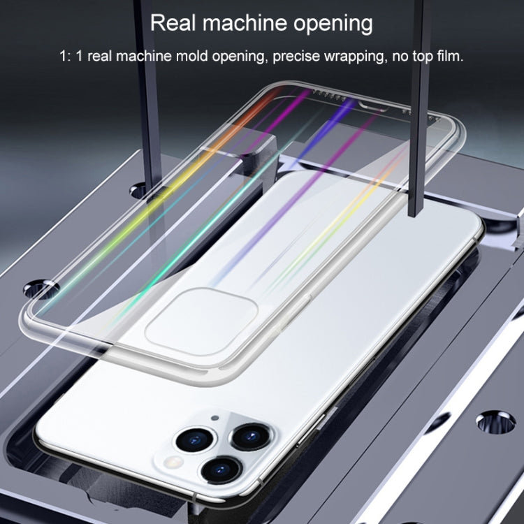 For iPhone 11 Pro Twilight Transparent Glass Case