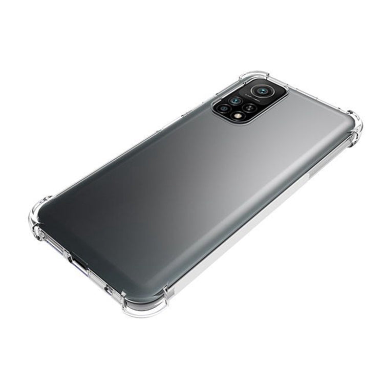 For Xiaomi Redmi Note 11S Shockproof Non-slip Thickening TPU Phone Case(Transparent)