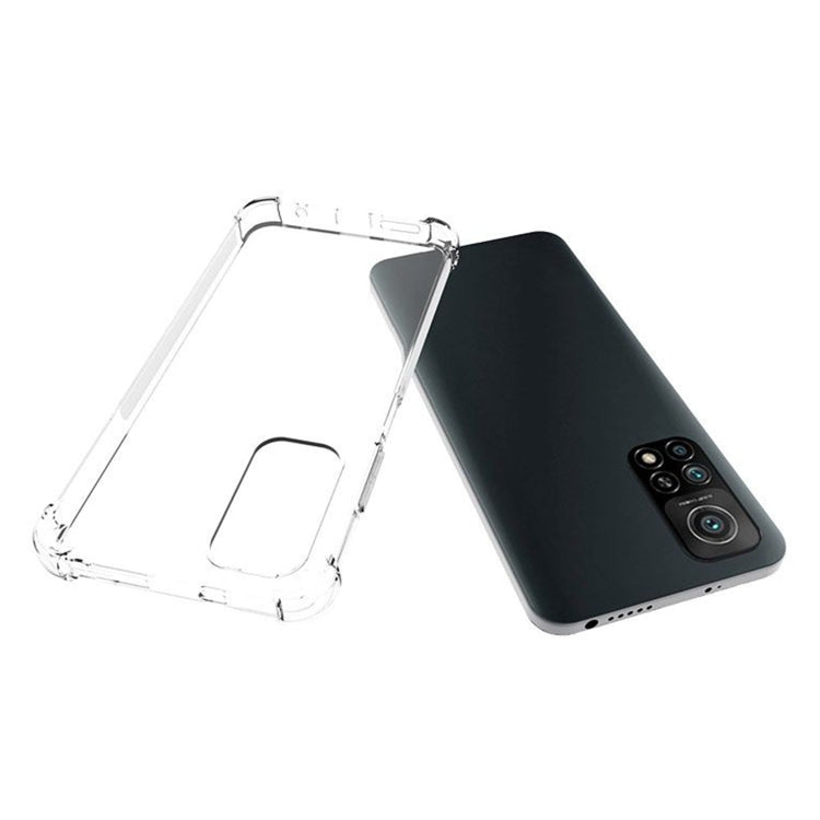 For Xiaomi Redmi Note 11S Shockproof Non-slip Thickening TPU Phone Case(Transparent)
