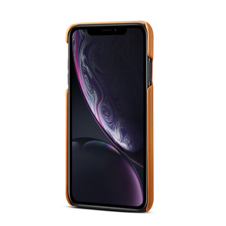 For iPhone XS Max peelcas Shockproof TPU + PU Protective Case with Card Slots