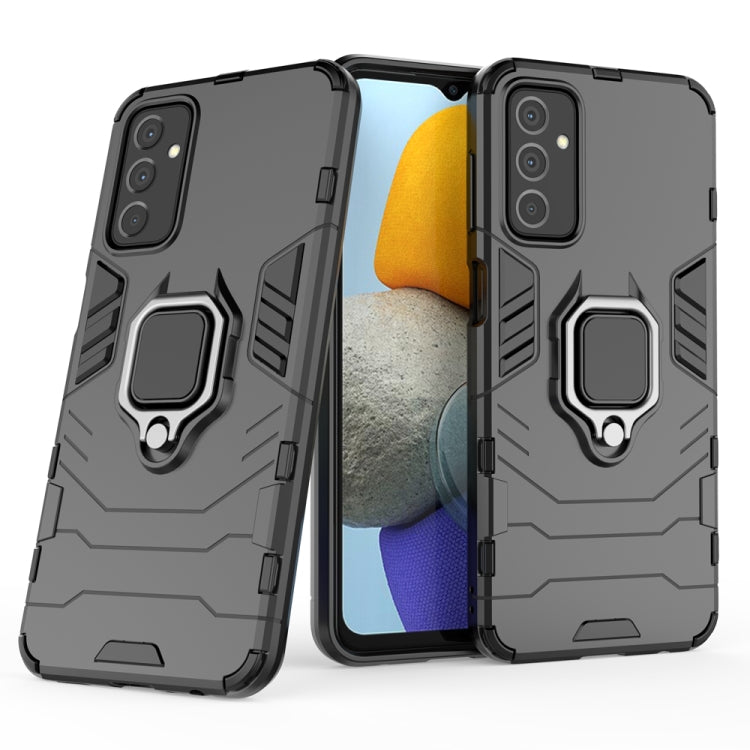 For Samsung Galaxy M23 / F23 PC + TPU Shockproof Protective Phone Case with Magnetic Ring Holder