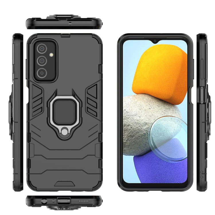 For Samsung Galaxy M23 / F23 PC + TPU Shockproof Protective Phone Case with Magnetic Ring Holder