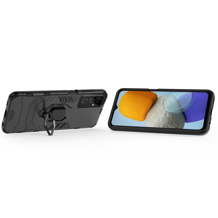 For Samsung Galaxy M23 / F23 PC + TPU Shockproof Protective Phone Case with Magnetic Ring Holder