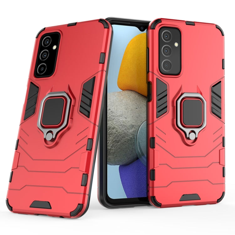 For Samsung Galaxy M23 / F23 PC + TPU Shockproof Protective Phone Case with Magnetic Ring Holder