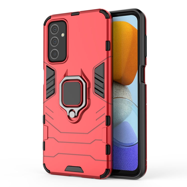 For Samsung Galaxy M23 / F23 PC + TPU Shockproof Protective Phone Case with Magnetic Ring Holder