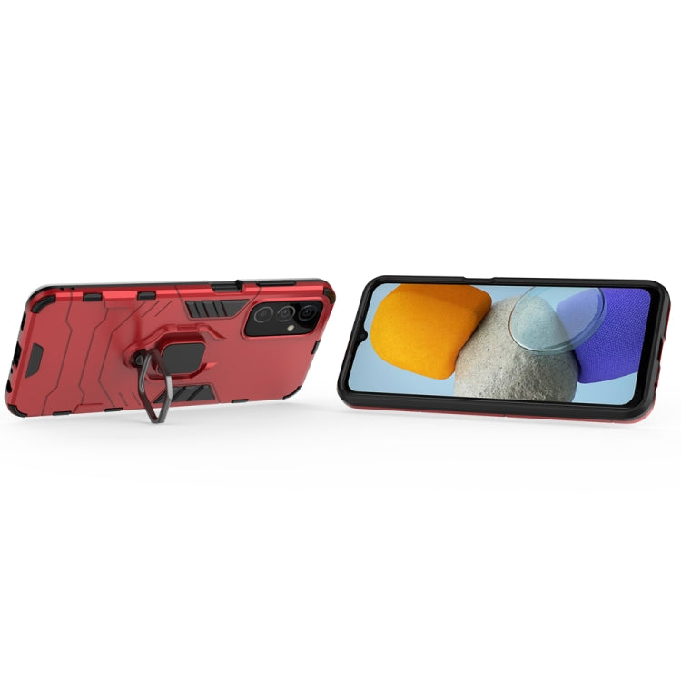 For Samsung Galaxy M23 / F23 PC + TPU Shockproof Protective Phone Case with Magnetic Ring Holder