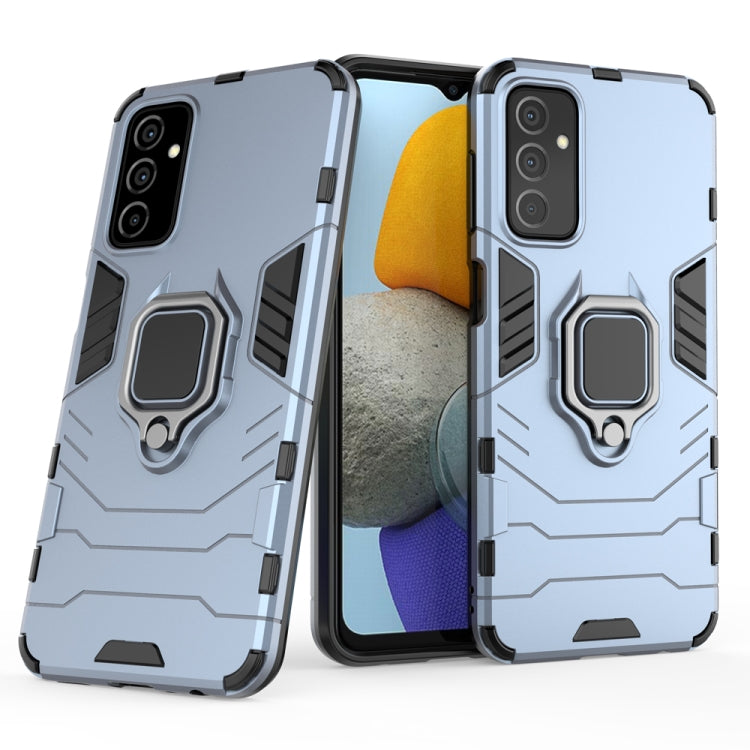 For Samsung Galaxy M23 / F23 PC + TPU Shockproof Protective Phone Case with Magnetic Ring Holder