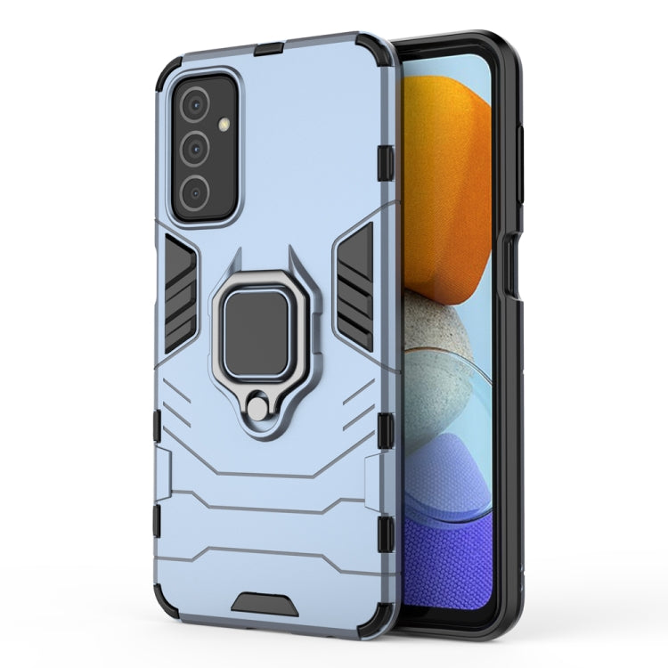For Samsung Galaxy M23 / F23 PC + TPU Shockproof Protective Phone Case with Magnetic Ring Holder