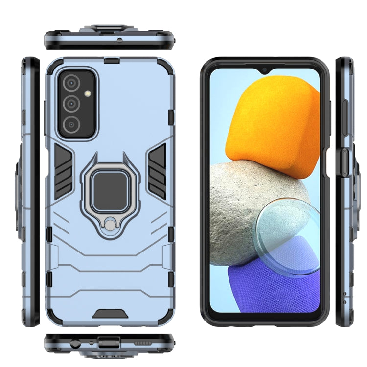 For Samsung Galaxy M23 / F23 PC + TPU Shockproof Protective Phone Case with Magnetic Ring Holder