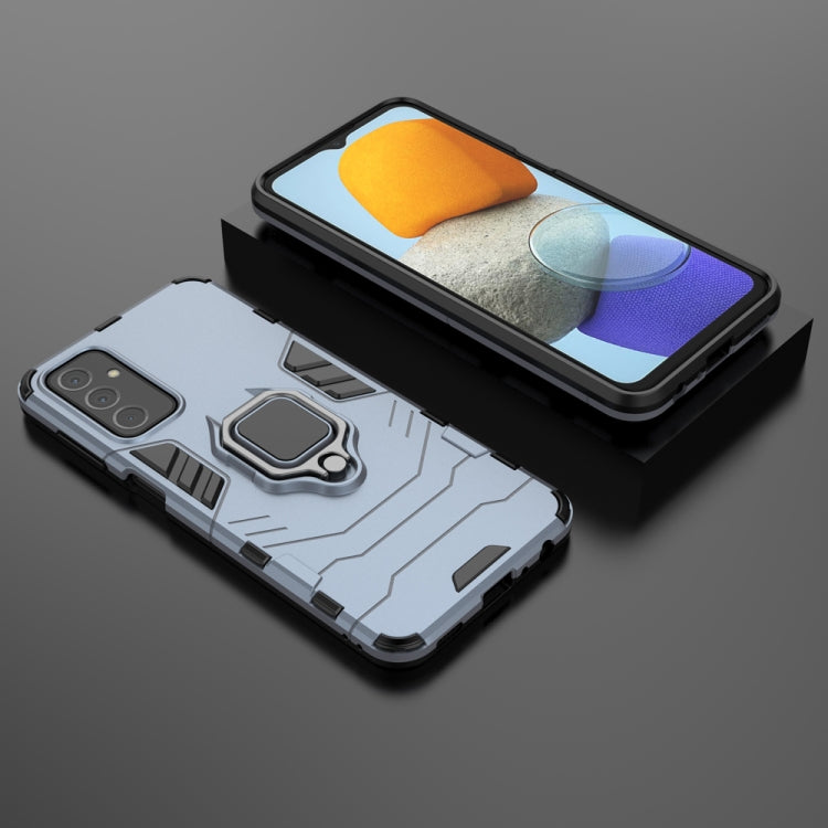 For Samsung Galaxy M23 / F23 PC + TPU Shockproof Protective Phone Case with Magnetic Ring Holder