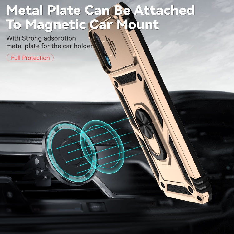 For Samsung Galaxy A02 Sliding Camshield Holder Phone Case