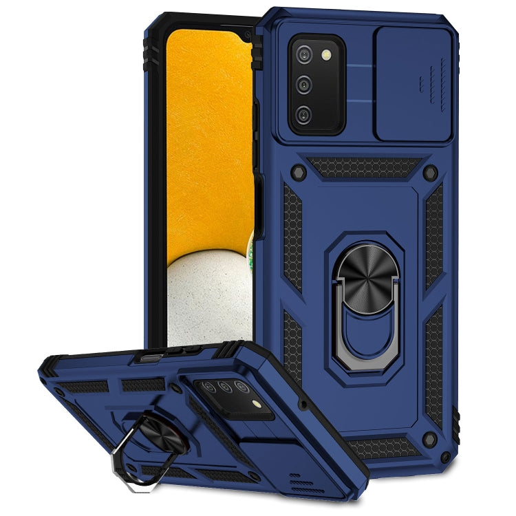For Samsung Galaxy A02s / A03s 166mm Sliding Camshield Holder Phone Case