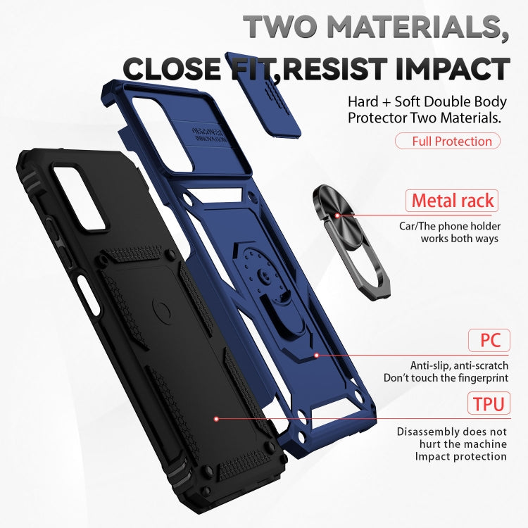 For Samsung Galaxy A02s / A03s 166mm Sliding Camshield Holder Phone Case