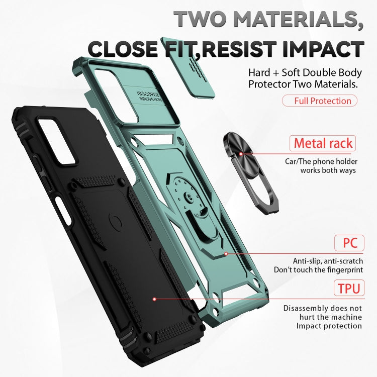 For Samsung Galaxy A02s / A03s 166mm Sliding Camshield Holder Phone Case