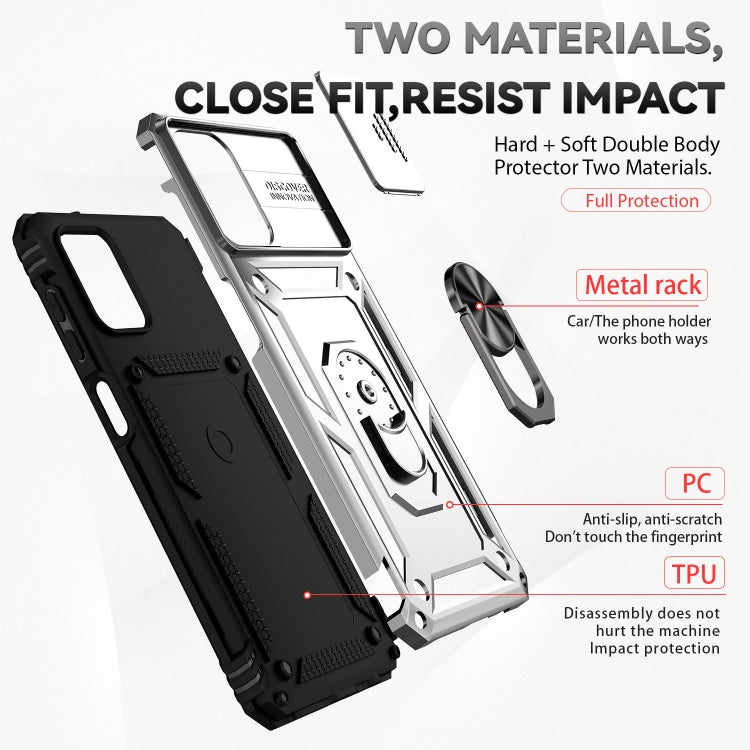 For Samsung Galaxy A12 Sliding Camshield Holder Phone Case