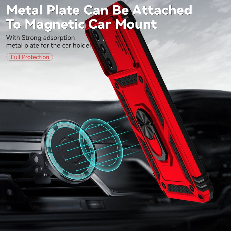 For Samsung Galaxy A13 5G Sliding Camshield Holder Phone Case
