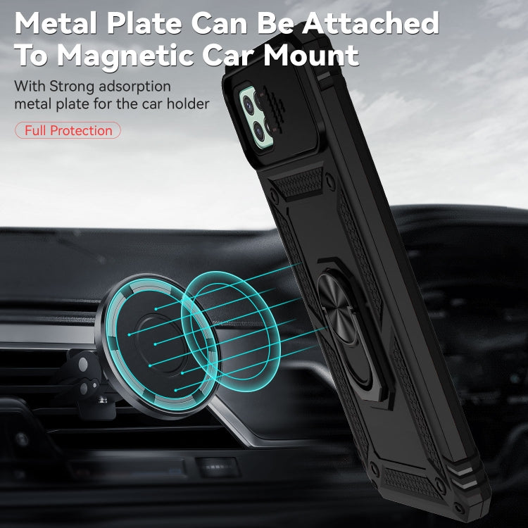 For Samsung Galaxy A22 5G Sliding Camshield Holder Phone Case