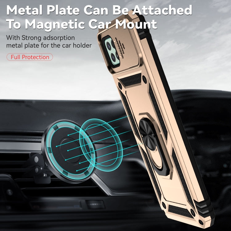 For Samsung Galaxy A22 5G Sliding Camshield Holder Phone Case