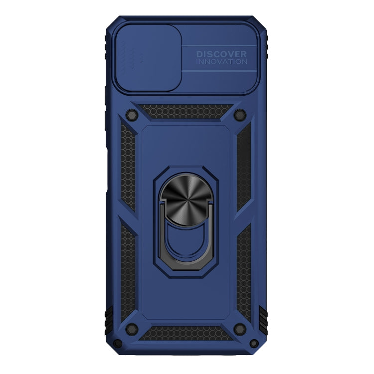 For Samsung Galaxy A22 5G Sliding Camshield Holder Phone Case
