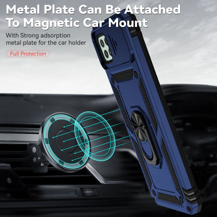 For Samsung Galaxy A22 5G Sliding Camshield Holder Phone Case