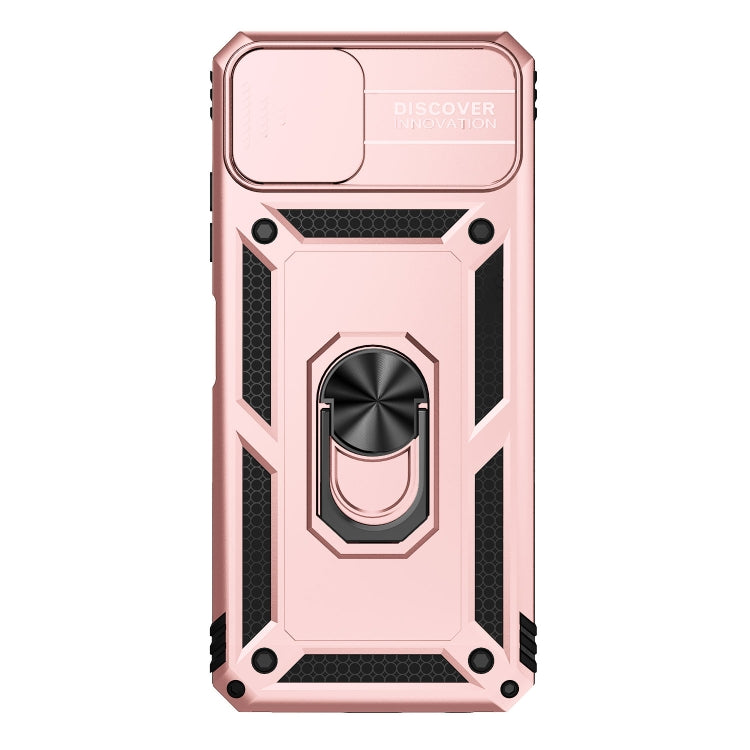 For Samsung Galaxy A22 5G Sliding Camshield Holder Phone Case