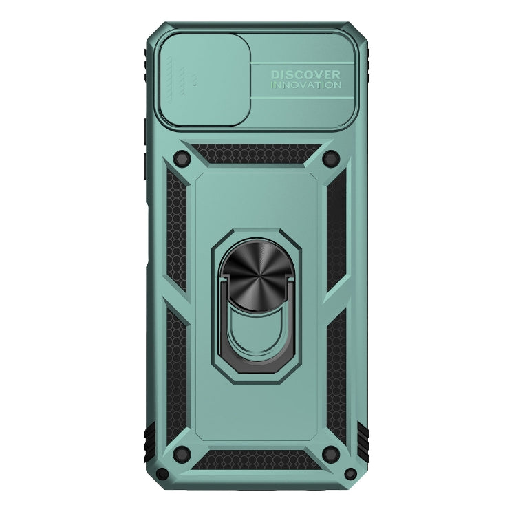 For Samsung Galaxy A22 5G Sliding Camshield Holder Phone Case